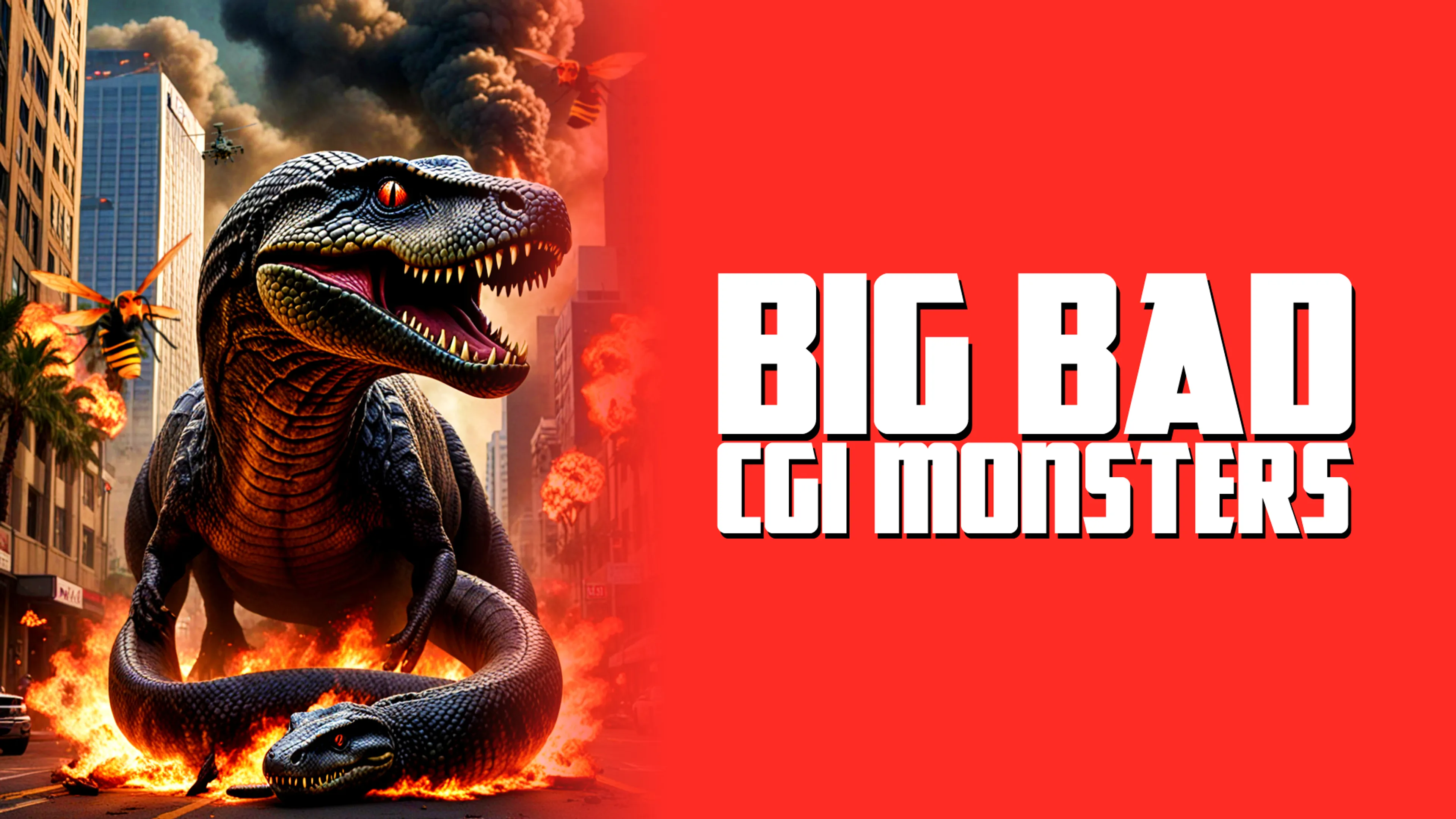 Big Bad CGI Monsters poster